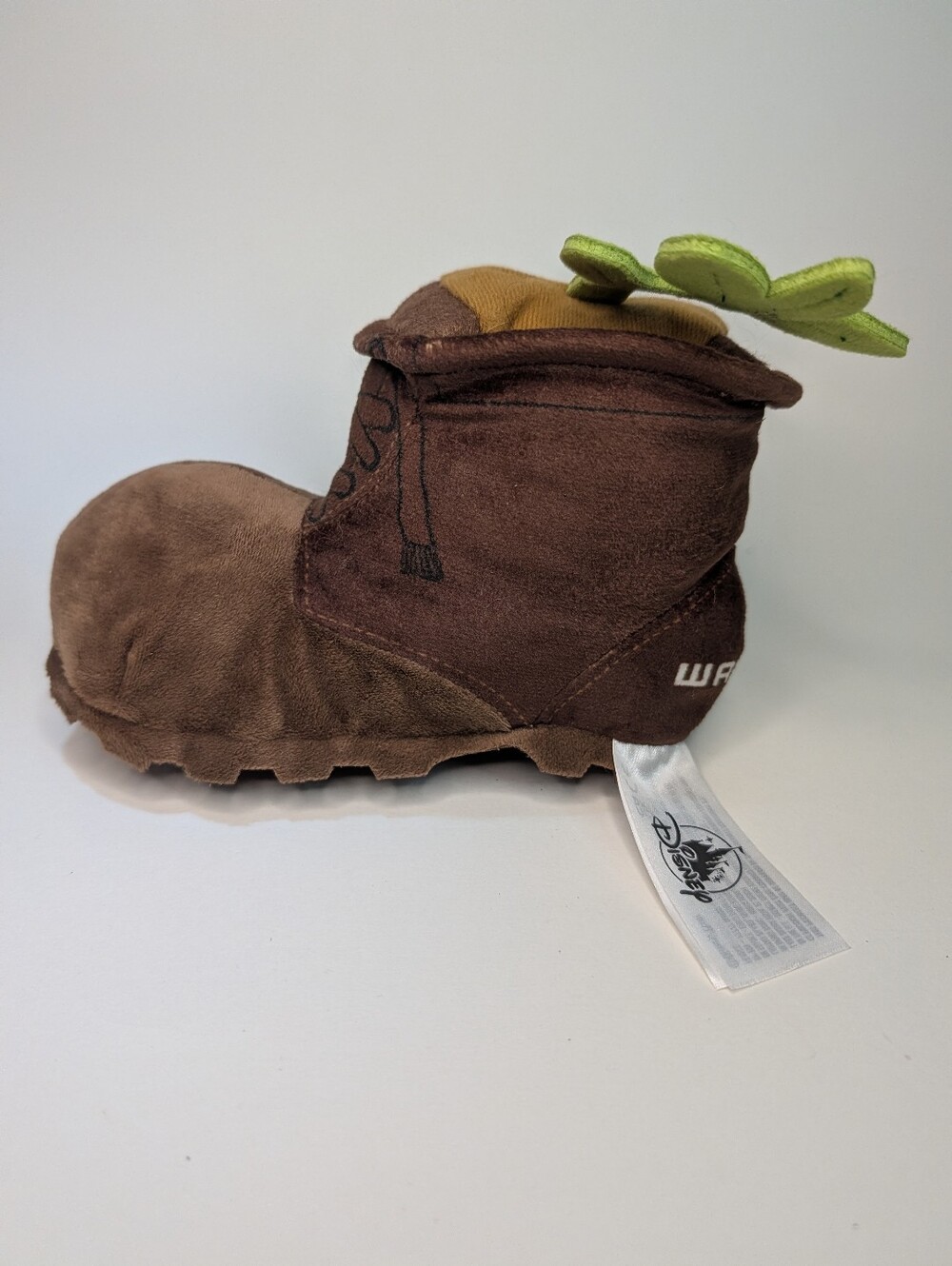 Disney Pixar Wall-E 7" Brown Boot Shoe Plant Planter Plush Stuffed Toy